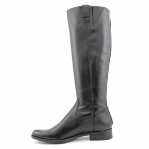 Calvin Klein Black Heeled Boots